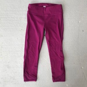 Athleta Kids Cropped Leggings in Purple